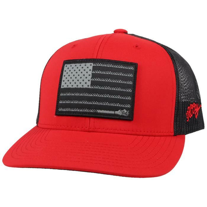 Black Trucker Hat 2110T-RDBK-Y 